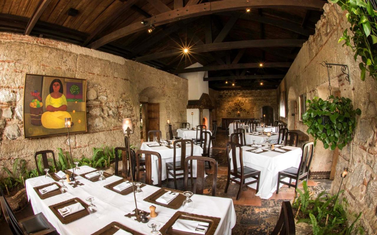 Hotel Museo Spa Casa Santo Domingo Antigua Exterior foto Interior of the restaurant
